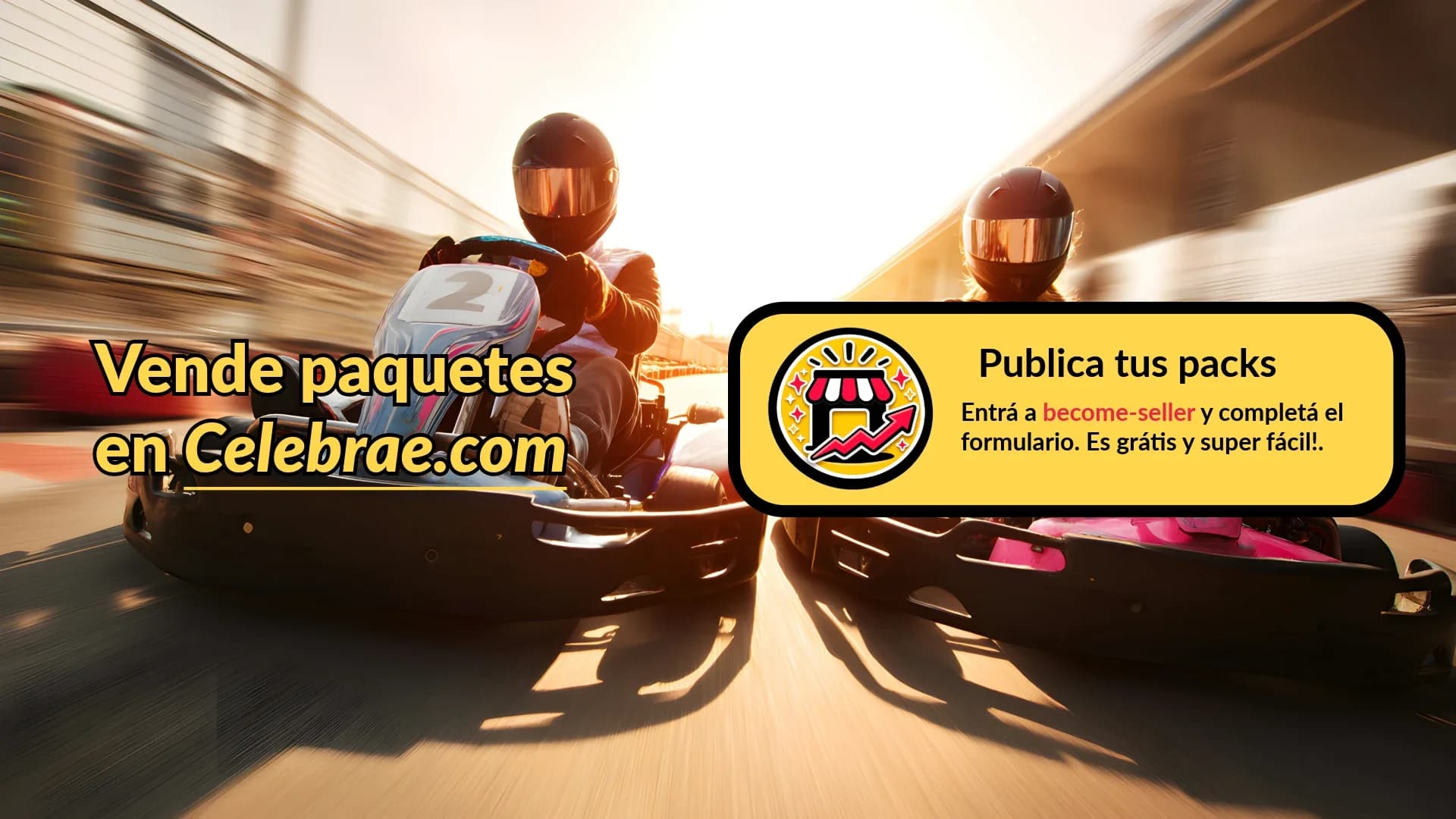 Pista de karts para grupos