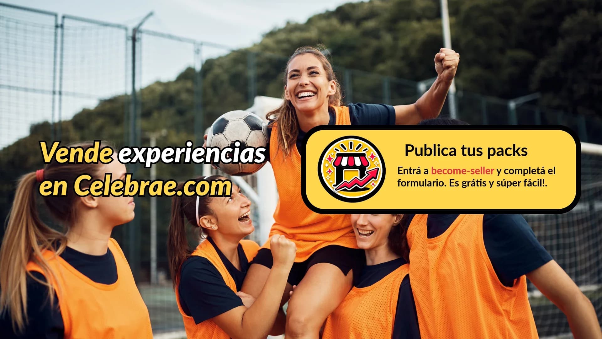 Cancha de fútbol para grupos