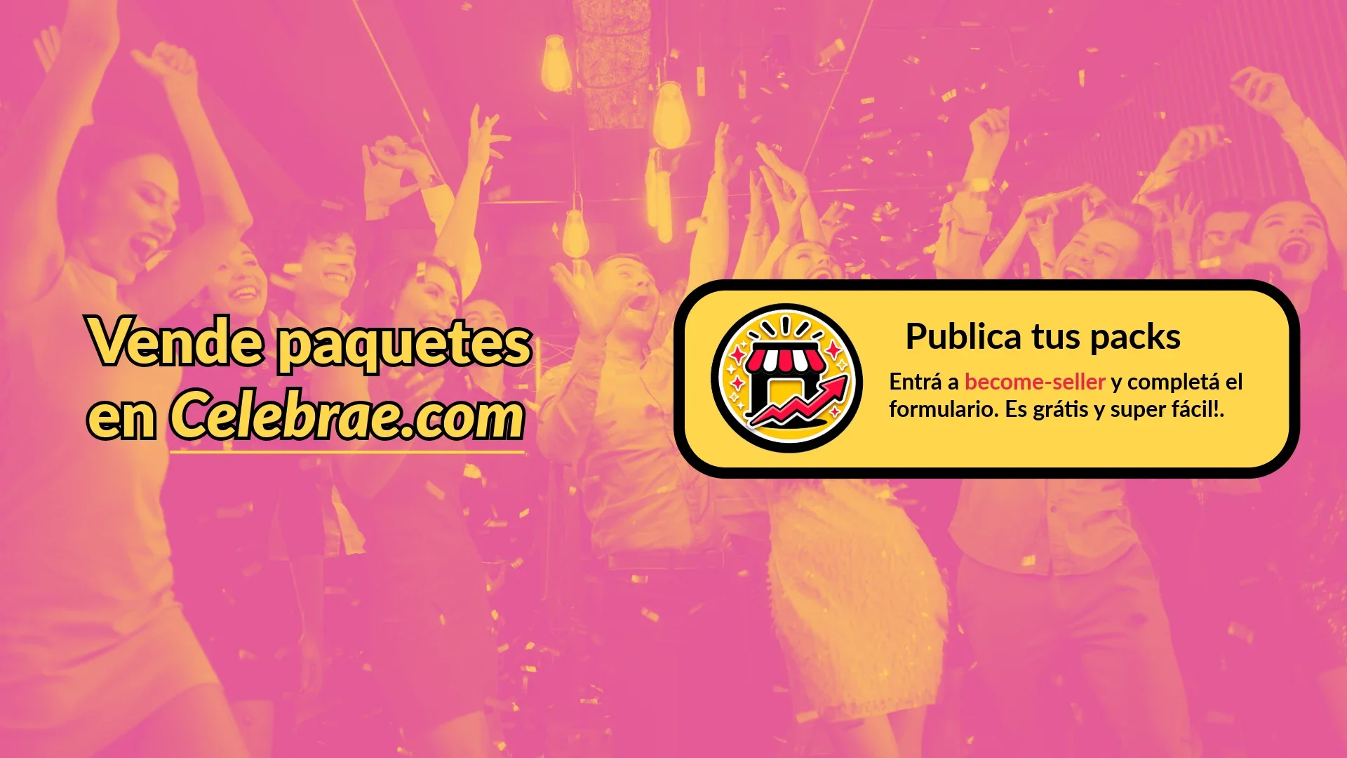 Imagen destacada de una discoteca con grupos celebrando