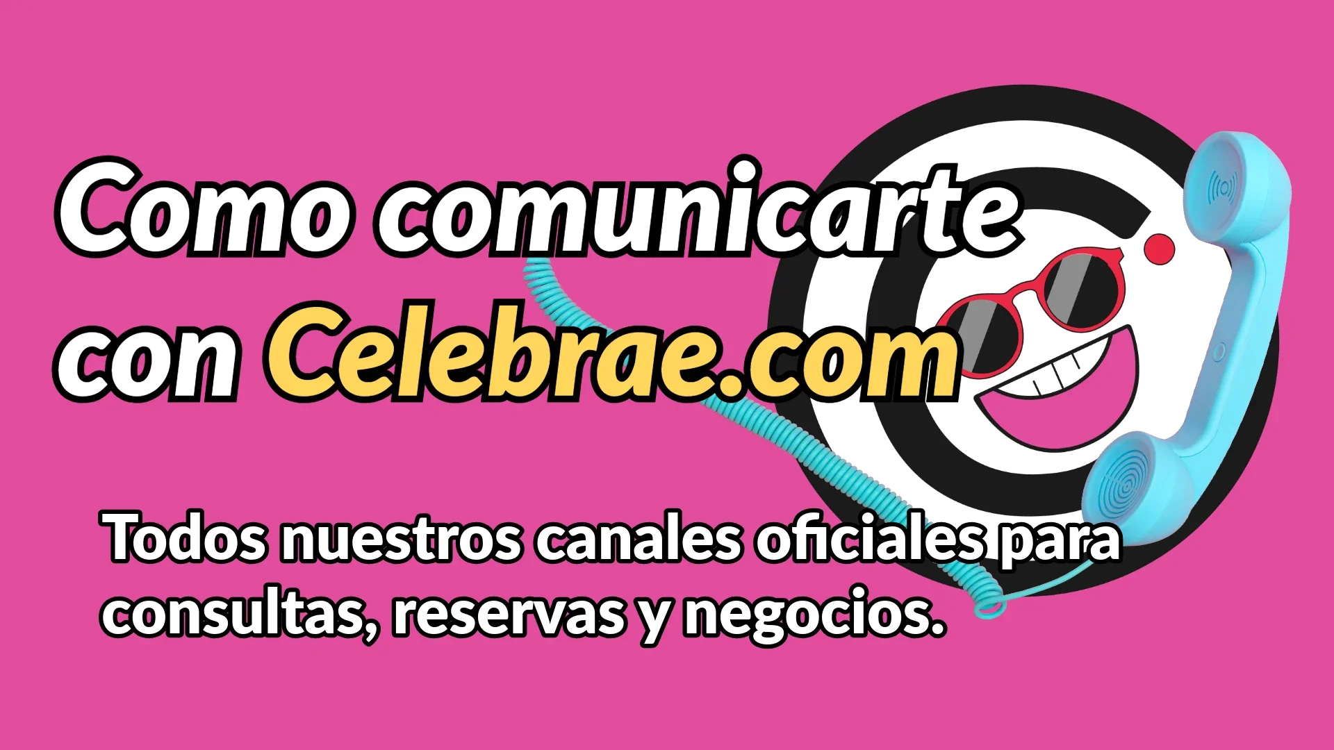Canales de comunicación oficiales de Celebrae