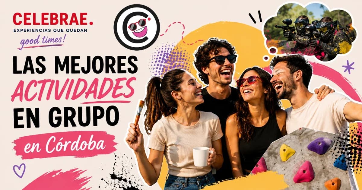 Grupo de amigos disfrutando de una actividad en Córdoba