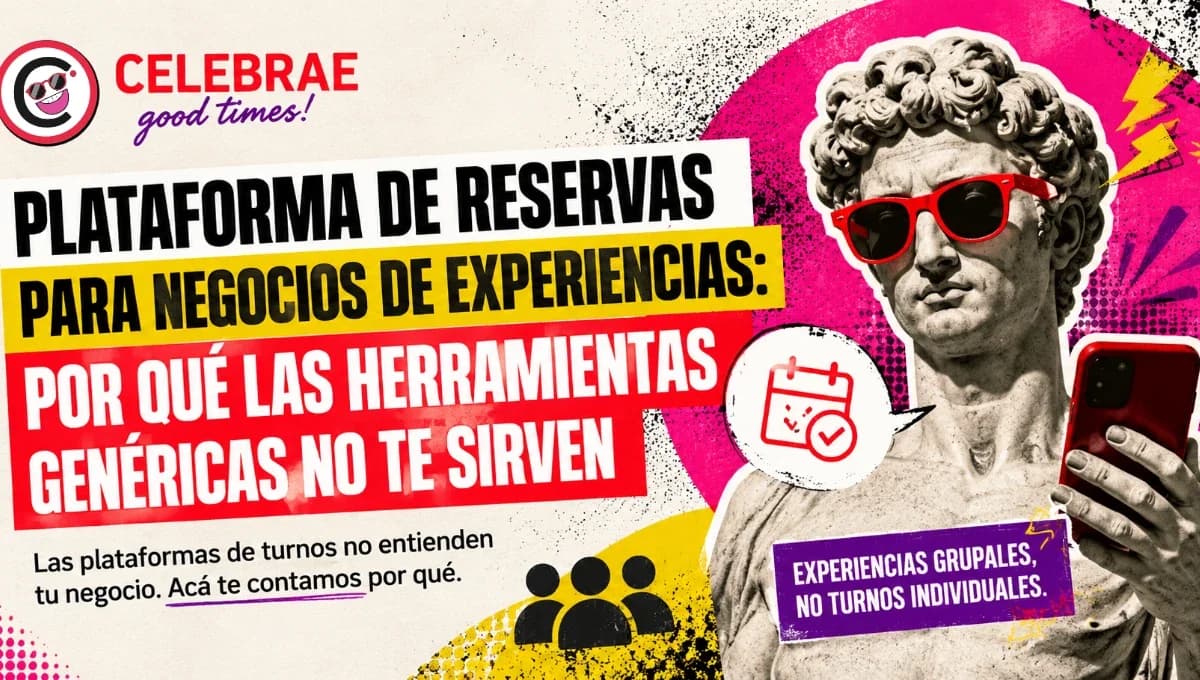Comparativa de plataformas de reservas para negocios de experiencias grupales