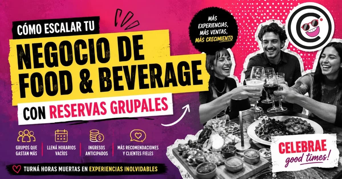 Mesa de amigos celebrando en un restaurante, simbolizando las reservas grupales