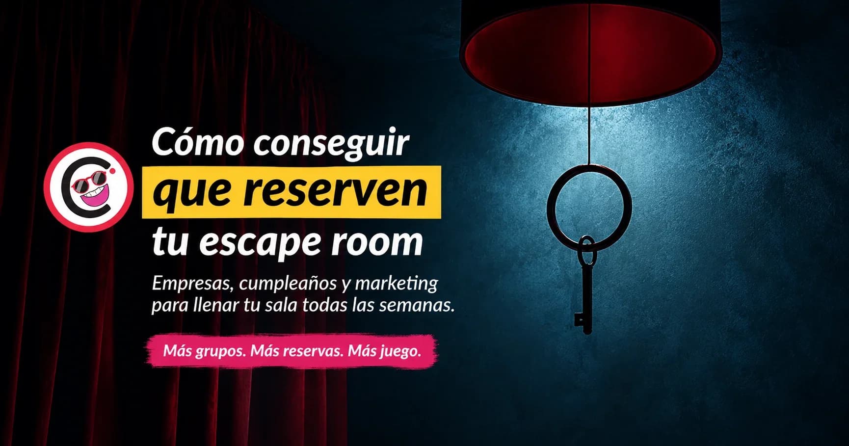 Grupo de personas celebrando después de un escape room