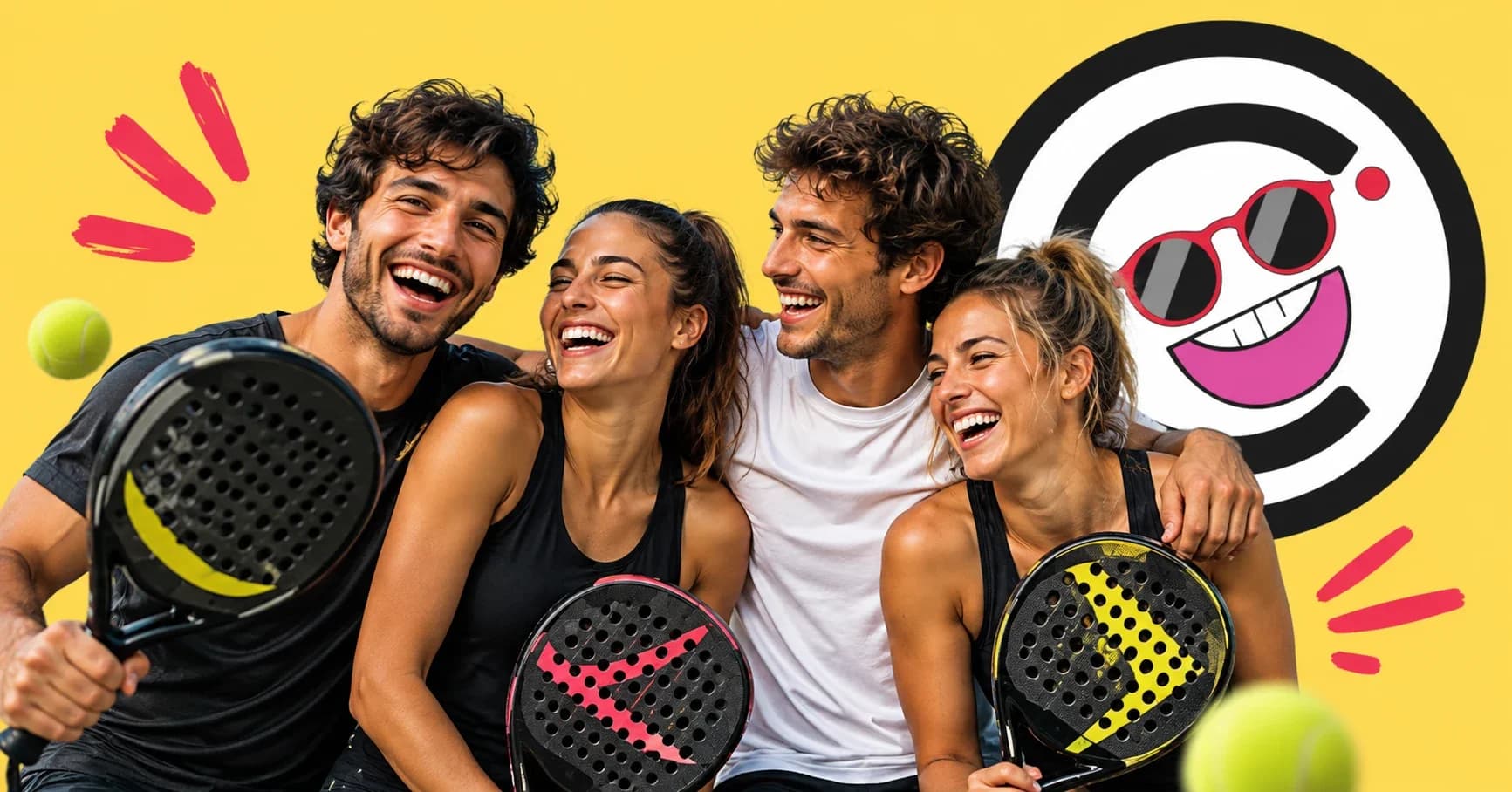 Cancha de pádel para grupos