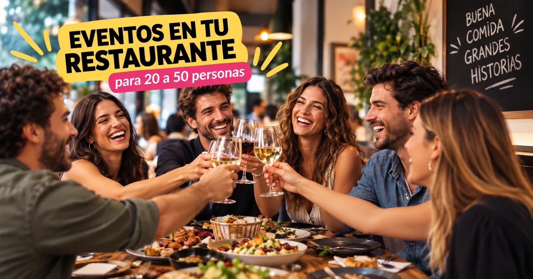 Restaurante eventos 20-50 personas