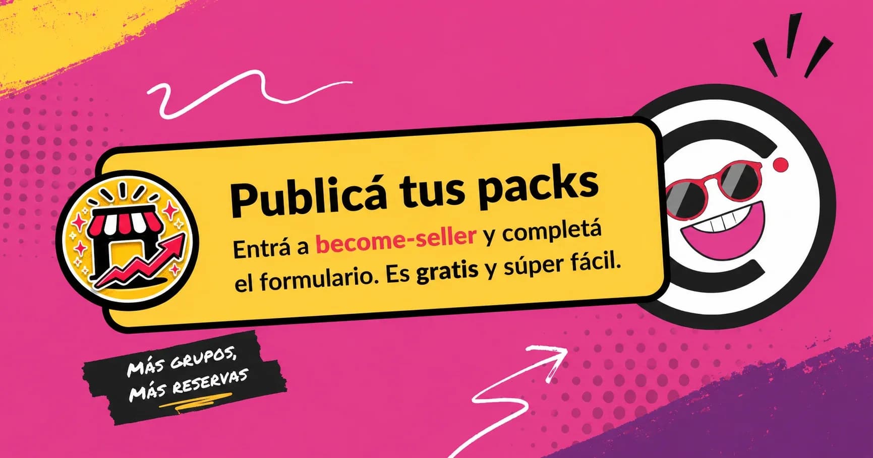 Persona organizando un evento grupal con un paquete de experiencias