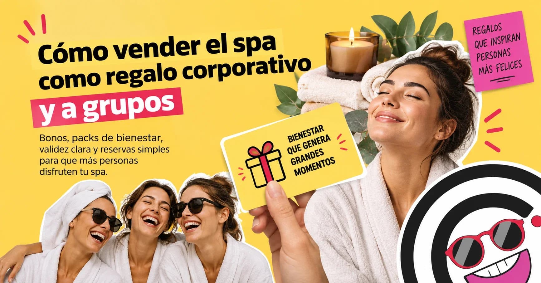 Spa con experiencia de bienestar como regalo corporativo
