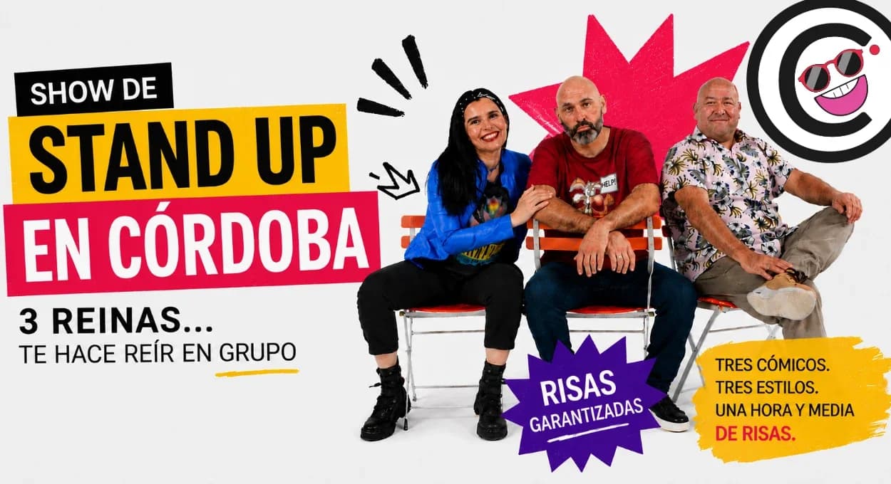 Público riendo en un show de stand up