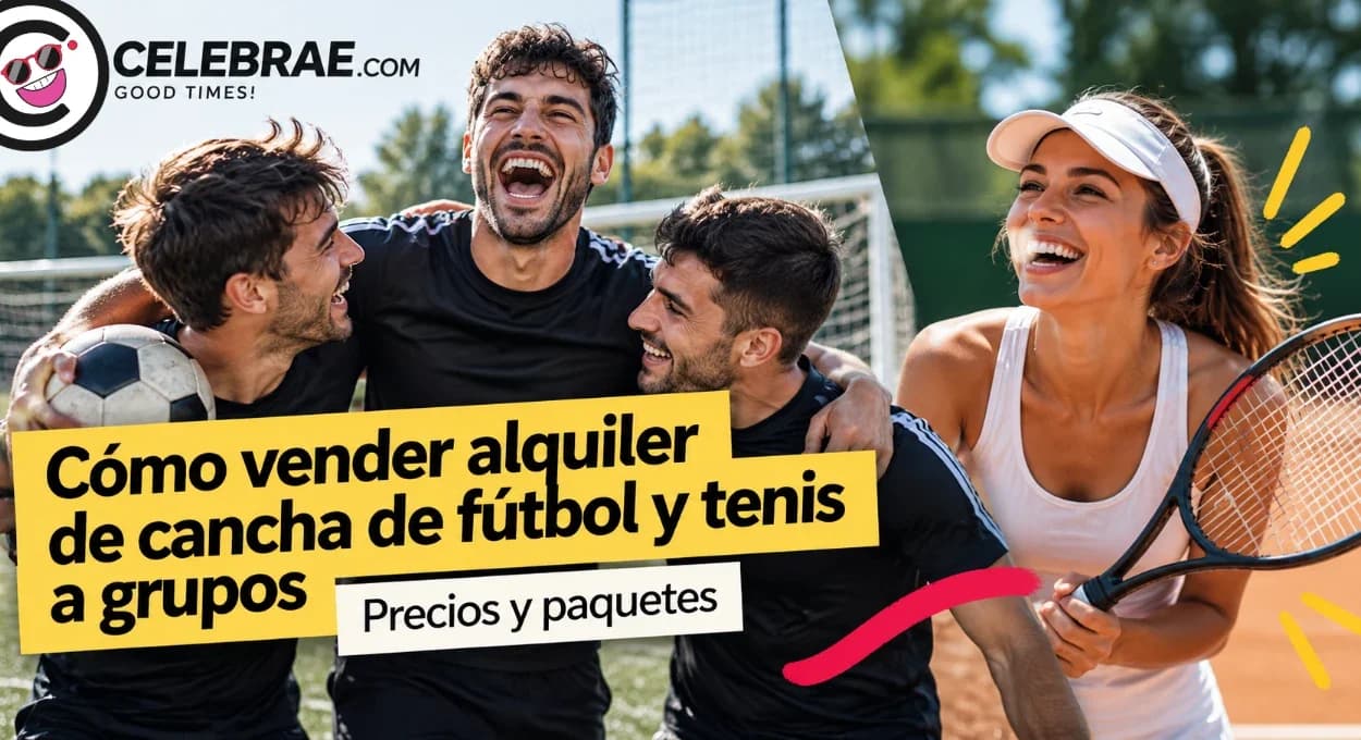 Canchas de fútbol y tenis listas para alquiler a grupos