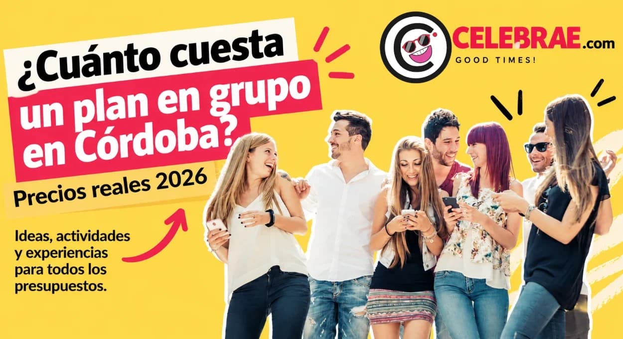 Grupo de amigos disfrutando una experiencia en Córdoba