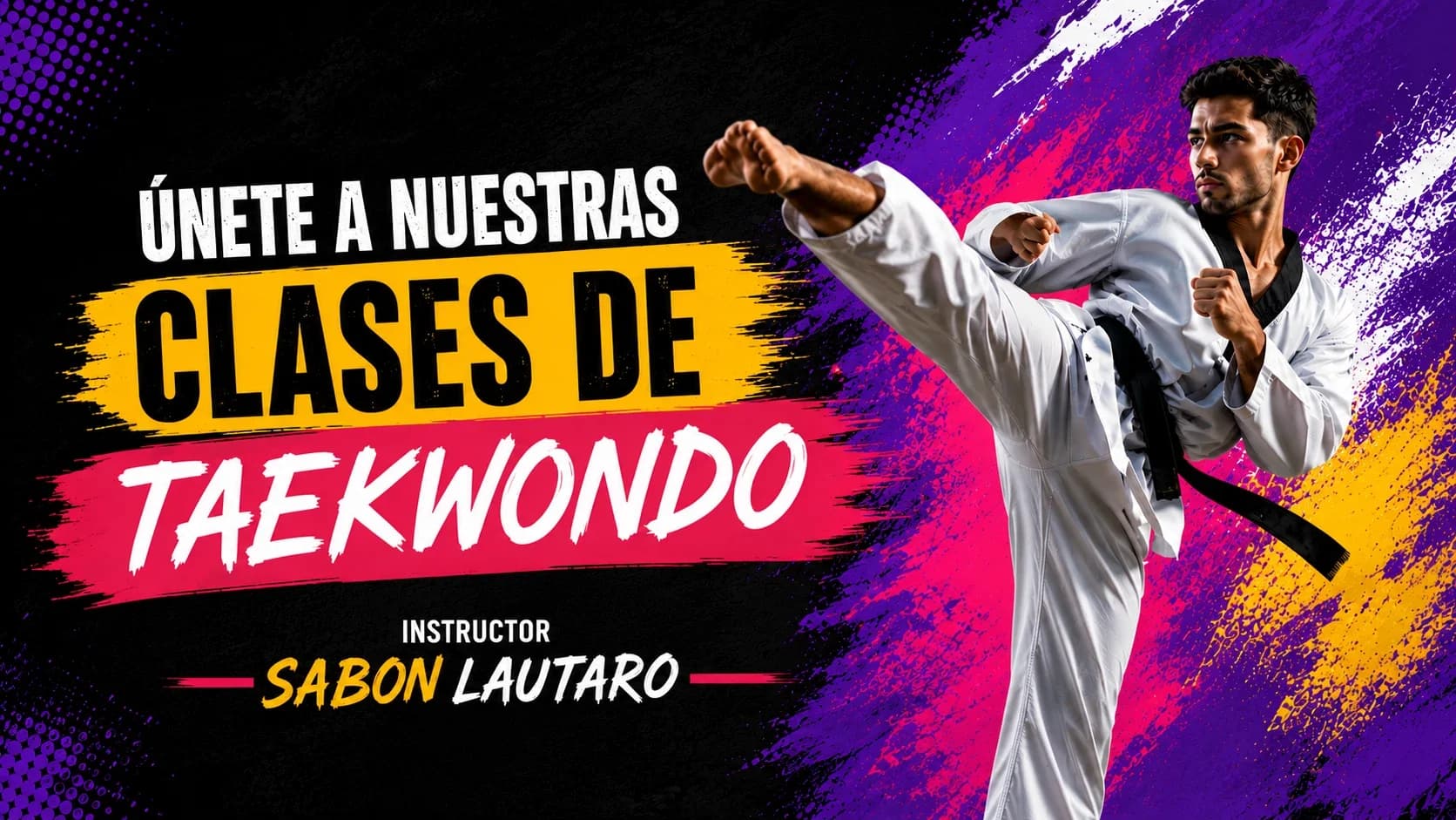 Clases de Taekwondo Mensuales con Sabon Lautaro