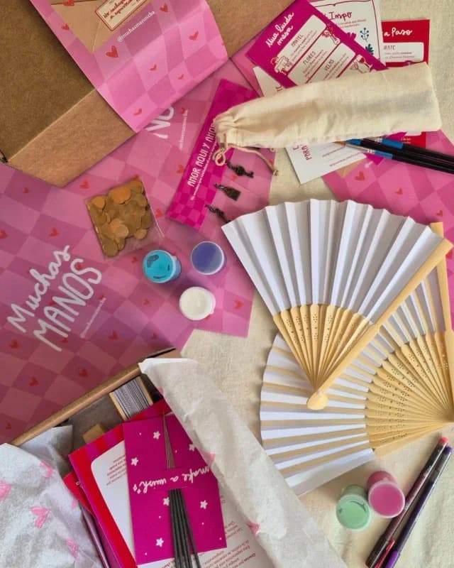 BOX CREATIVA ABANICOS